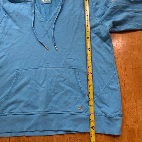 Lilly Pulitzer Carrie Pullover Hoodie Kangaroo Pocket Thumb Holes, Size XL - Picture 11 of 12